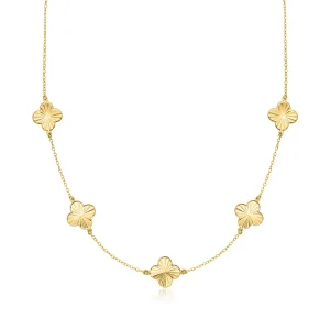 five clover necklace