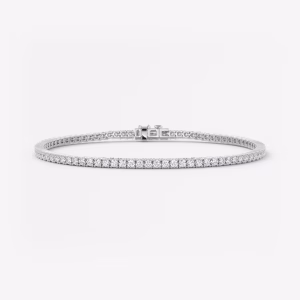 3 ct tennis lab diamond bracelets white gold