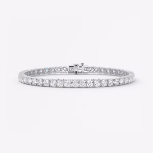 7 ct tennis lab diamond bracelets white gold