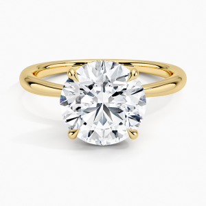 4 ct solitaire lab diamond rings
