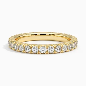 diamond wedding band (lab grown)