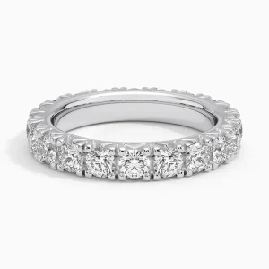 2.00 CTW WHITE GOLD DIAMOND ETERNITY WEDDING BAND (LAB-GROWN)