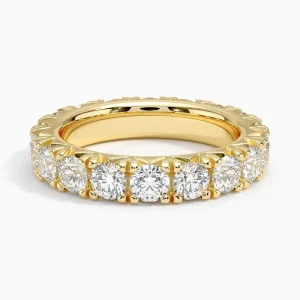 4.00 ctw gold diamond wedding band (lab grown)