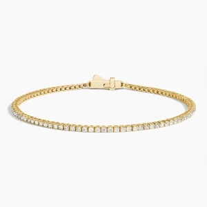 1 ct lab grown diamond tennis bracelet