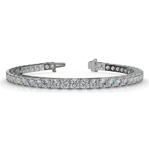 2 ct tennis lab diamond bracelets white gold