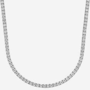 7 ctw diamond tennis necklace